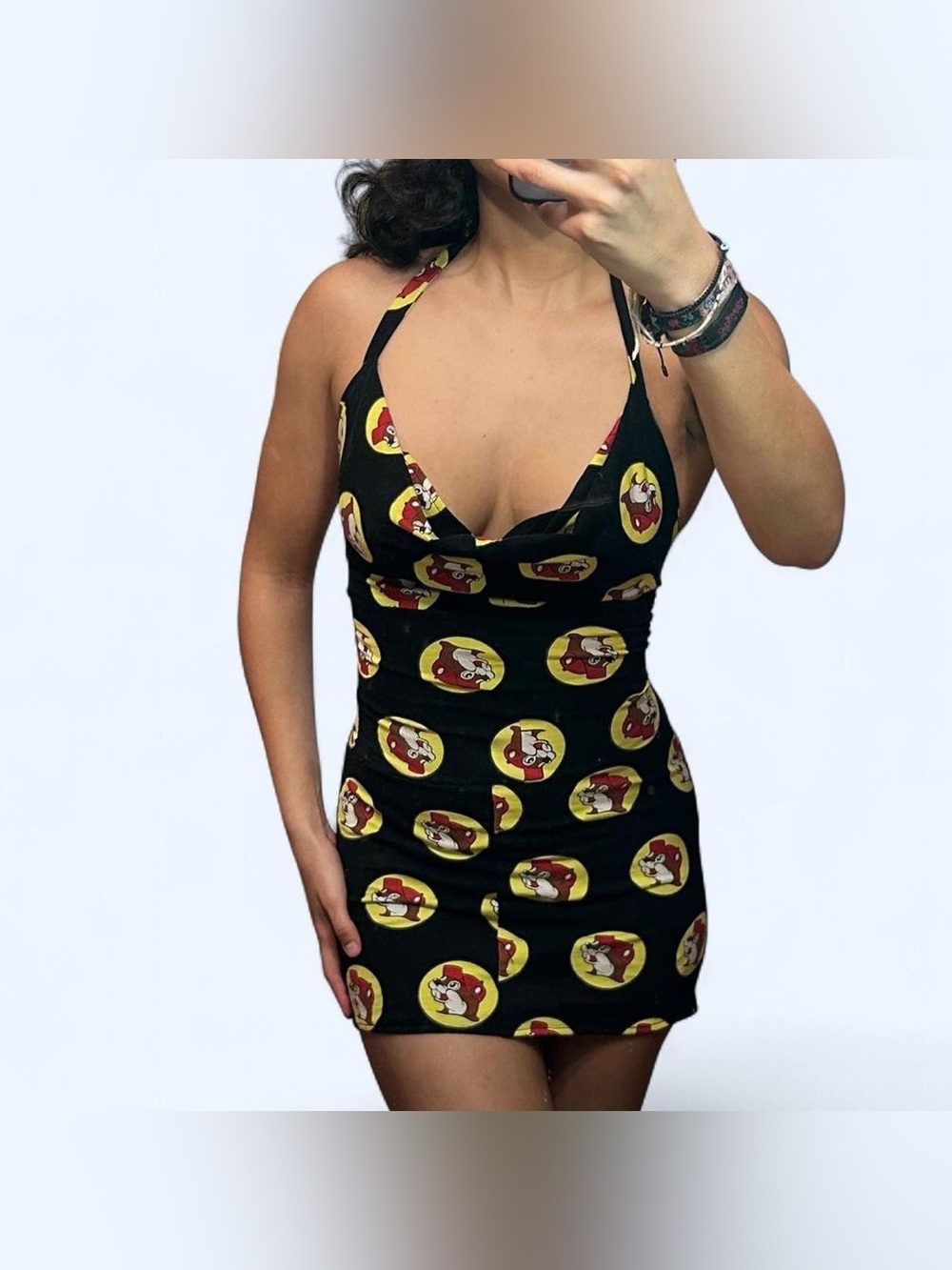 Black Buccees Bodycon Mini Dress!